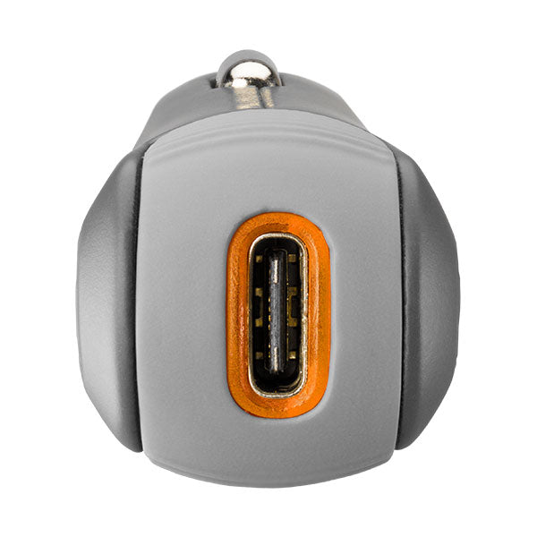 Ventev Dashport PD1300 27W Car Charger W/ USB C to Type C Cable C2