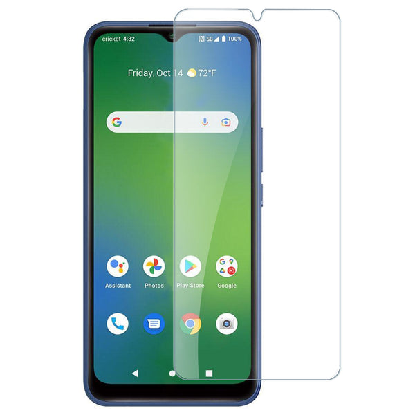 Metkase Clear Tempered Glass For Cricket Icon 4 - Clear