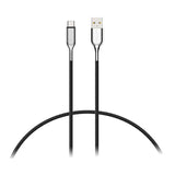 Cygnett Armoured 3.1 USB-C To USB-A (3A/60W) Cable 1M - Black