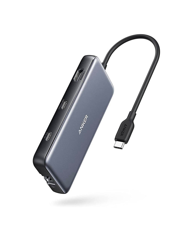 Anker 555 USB-C Powerexpand Data Hub (8-In-1) - Gray