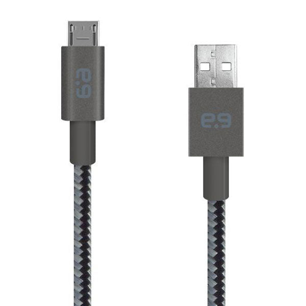 Puregear Micro USB to USB Cable Metallic - Slate
