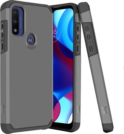 Shockproof Case For Moto G Pure/G Power (2022) - Charcoal Grey - Wild Flag
