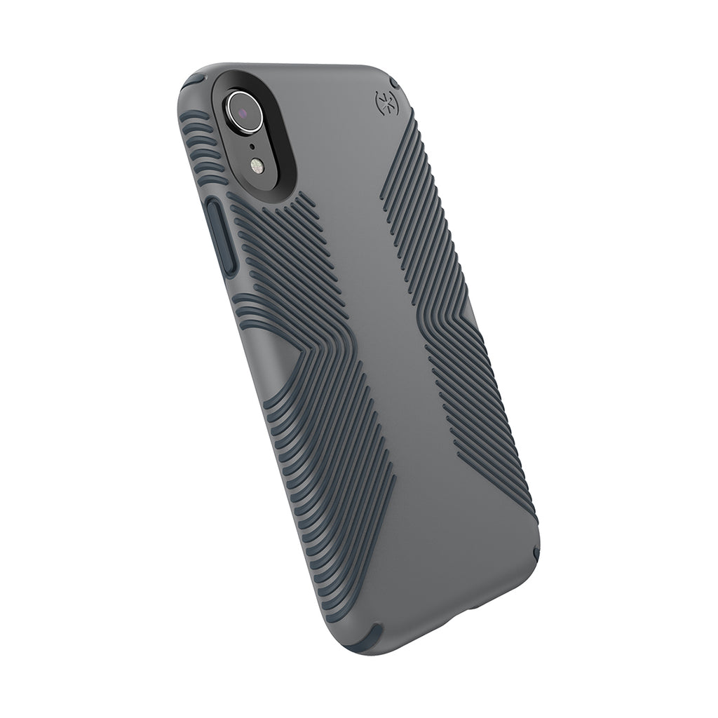 Speck Presidio Grip Case For iPhone XR - Graphite Grey/Charcoal Grey