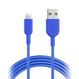 Anker Powerline 6' USB-A To Lightning Connector (Online) - Blue