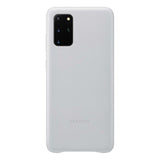 Samsung Leather Cover For Samsung Galaxy S20 Plus - Silver