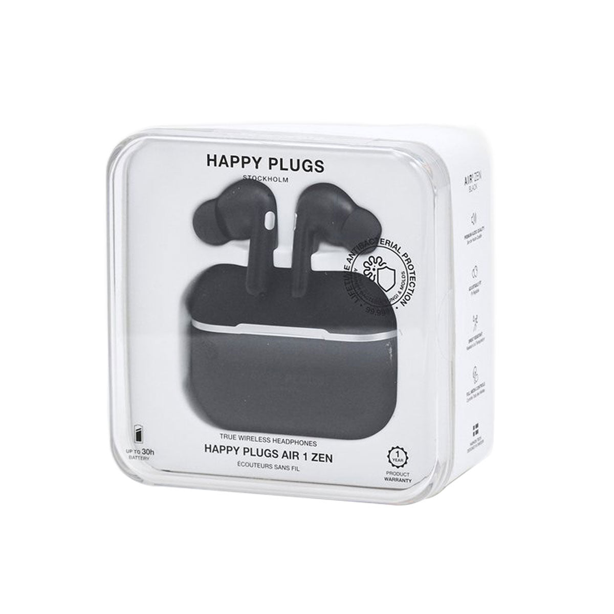 Happy Plugs Air 1 Zen - Black