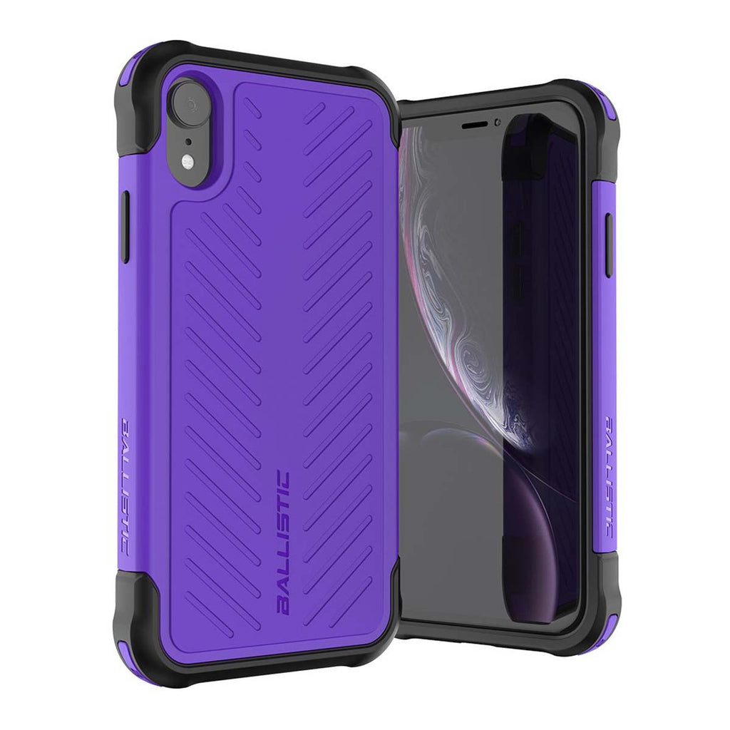 Ballistic Tough Jacket Series For iPhone XR - Purple