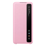 Samsung S-View Flip Cover For Samsung Galaxy S20 - Pink