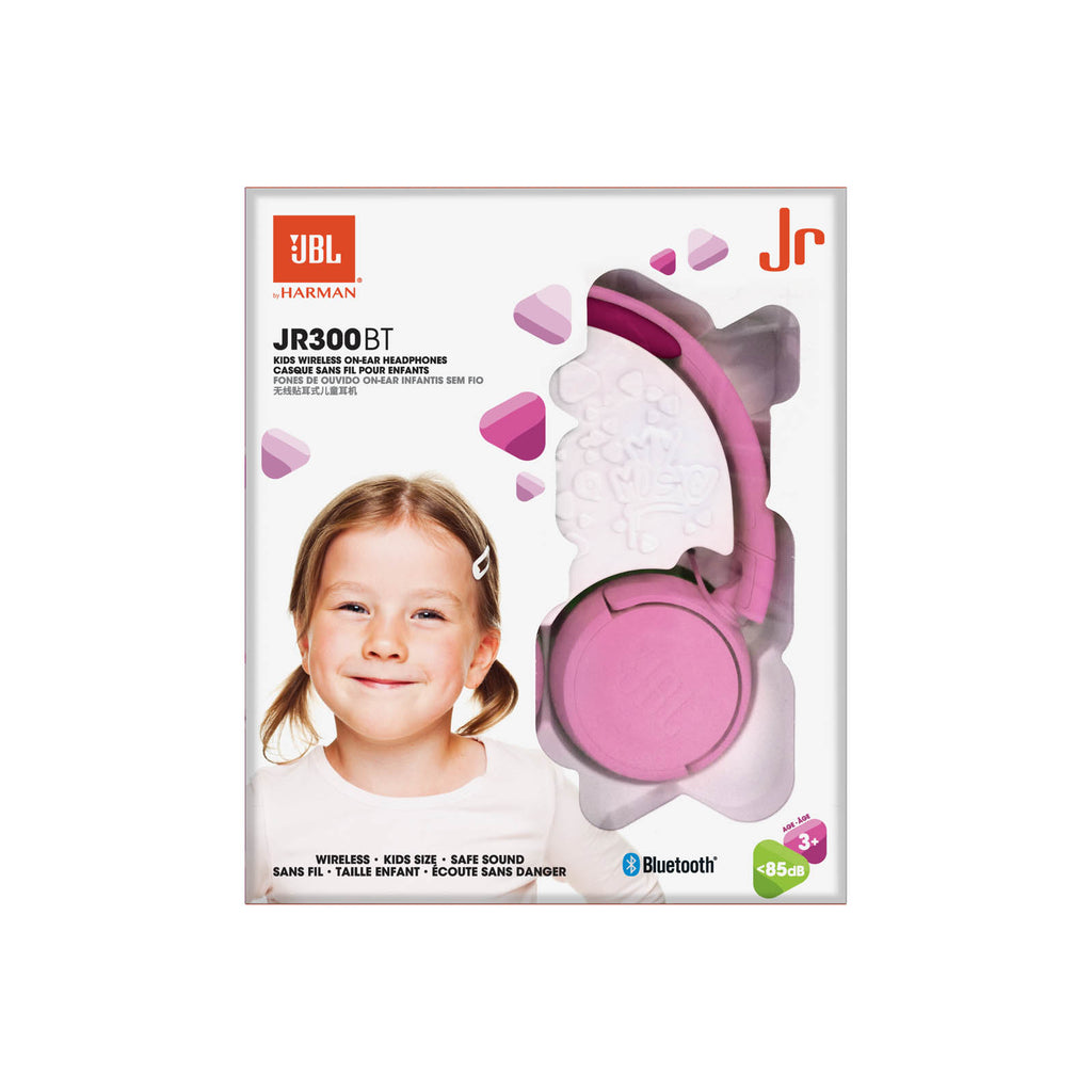 Jbl Jr300bt Jbl Headphones Wireless Pink Jr300bt Children's