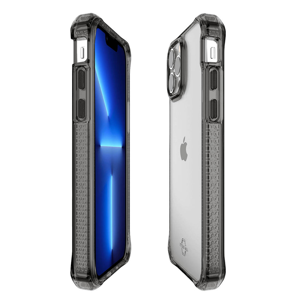 ITSKINS Hybrid Clear Case For iPhone 13 Pro - Black/Transparent
