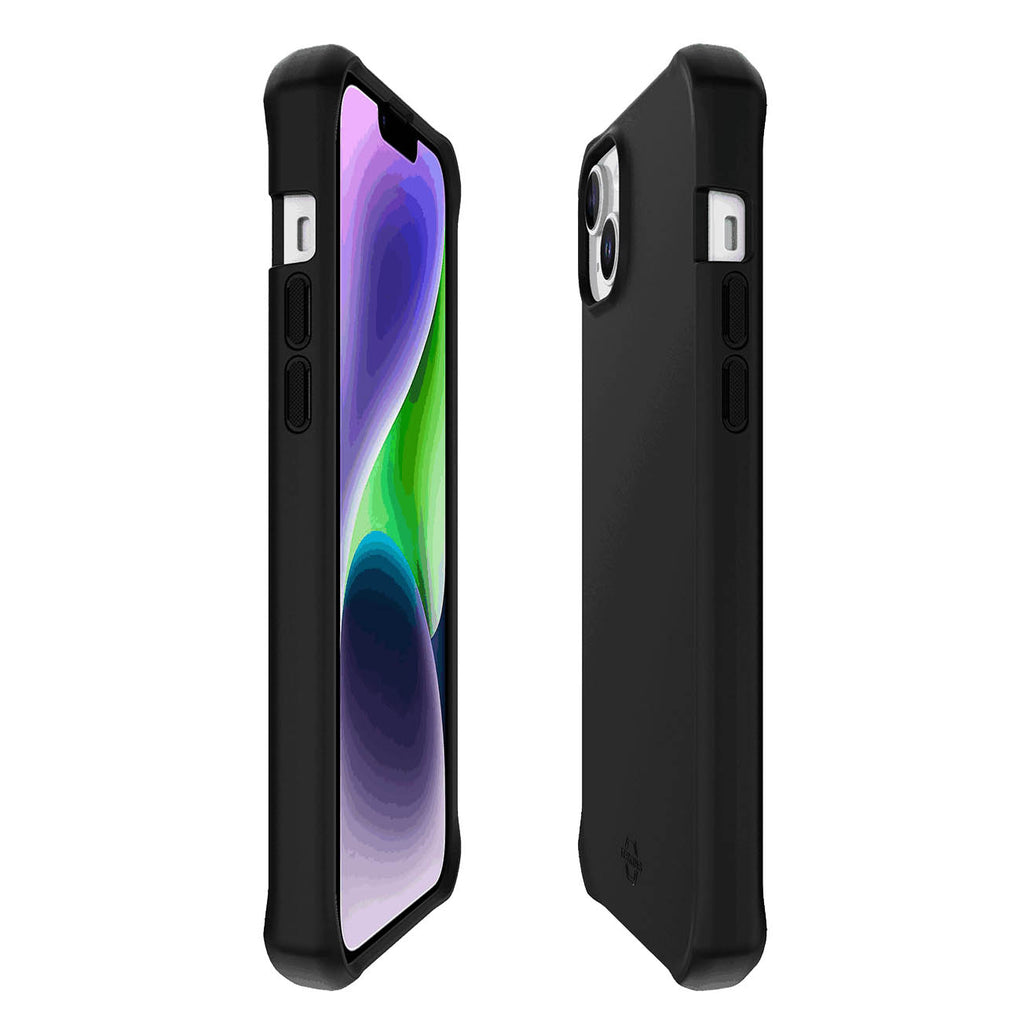 ITSKINS Hybrid Silk MagSafe Case For iPhone 14 Plus ( 6.7") - Black
