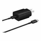 Samsung 25W Travel Adapter W/ Cable -  Black