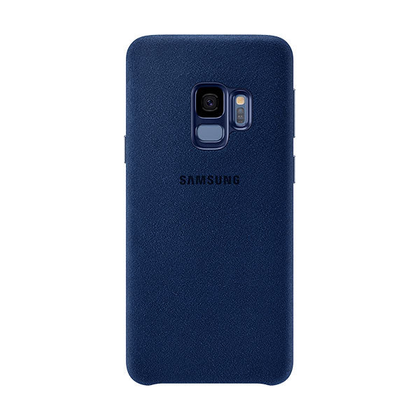 Samsung Alcantara Cover For Samsung Galaxy S9 - Blue