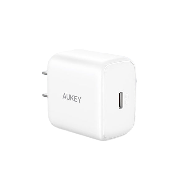 Aukey Swift 20W USB-C Pd Wall Charger - White