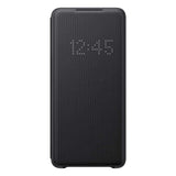 Samsung LED Wallet Cover For Samsung Galaxy S20 Plus - Black