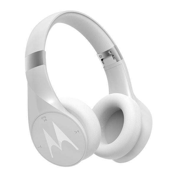 Motorola Pulse Escape+ Water Resistant Over-Ear Headphones - White