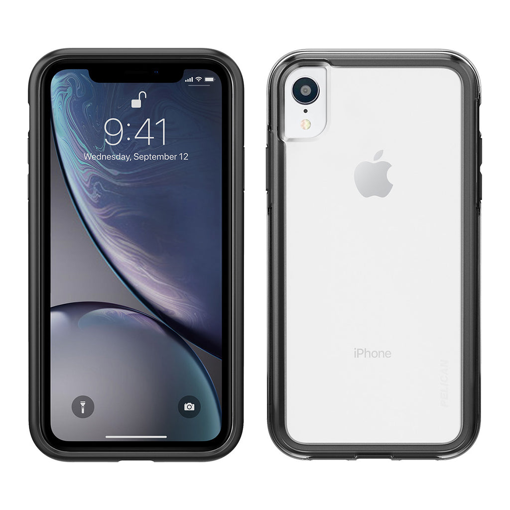 Pelican Adventurer For iPhone XR - Clear/Black